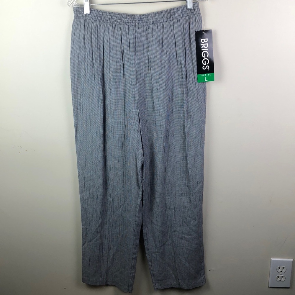 Briggs Smocked Pants Petite Large